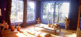 sunny upstairs bedroom
